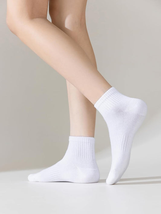 ACCFOD_Womens_Ankle_Socks_Thin_Cotton_Gym_Athletic_Mini_Crew_Socks_5_Pairs