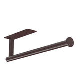 Paper Towel Holder Under Cabinet No Drilling, Self Adhesive Paper Towel Holder Wall Mount for Kitchen Rack, Under Counter Napin Holder No Drill
