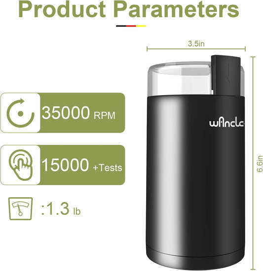 Wancle_Electric_Coffee_Grinder,_Spice_Grinder,_One_Touch_Coffee_Mill_for_Beans,_Spices_and_More,_with_Clean_Brush_Black