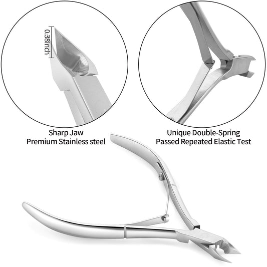 YINYIN_Cuticle_Trimmer_with_Pusher_and_Cutter,Silver