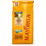 Mayorga Organic Coffee Cafe Cubano Roast - Dark Roast Whole Bean Specialty Grade Coffee, 100% Arabica, Slow Roasted, Bold and Smooth Flavor with Low Acidity - USDA Organic, Non-GMO, Kosher