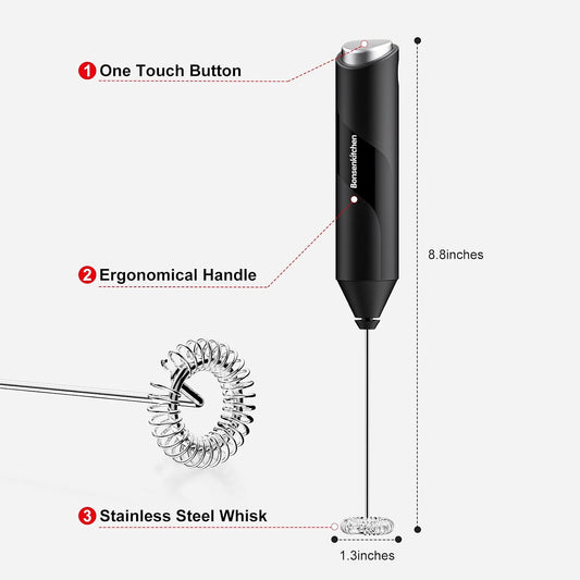 Bonsenkitchen_Milk_Frother_for_Coffee,_Battery_Operated,_Black