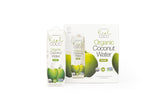 Real Coco Organic Pure Coconut Water 500mL, 100% USDA Organic Coconut Water, Packed with Electrolytes, Dairy/Soy Free, Vegan, Plant Based (12-pack, 500mL)