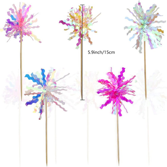10_Pcs_Happy_Birthday_Toppers,_Sparkle_Foil_Cupcake_Picks_for_Party