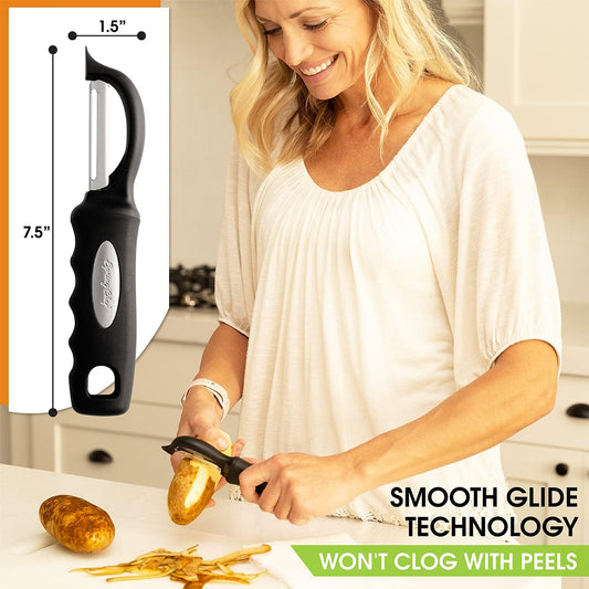 Spring_Chef_Original_Swivel_Vegetable_Peeler_with_Soft_Grip_Handle,_Black