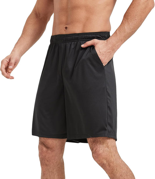 AKAWOOKO_5_Pack_Men's_Athletic_Gym_Shorts_with_Pockets_Quick_Dry_Activewear_Workout_Running_Shorts_for_Men