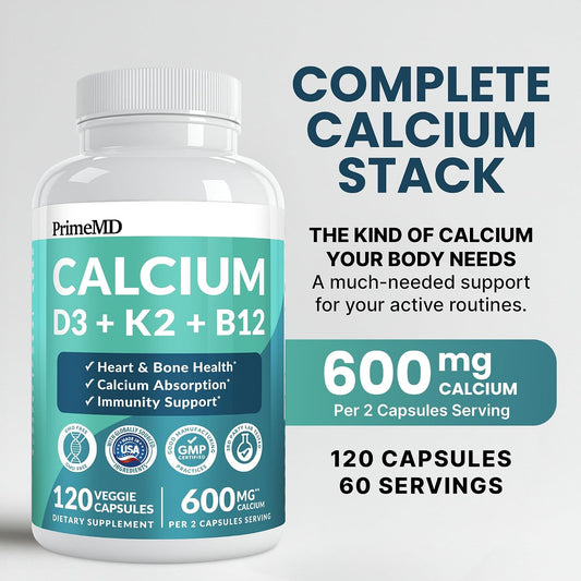 PrimeMD_4-in-1_Calcium_600mg,_Vitamin_D3_K2_5000IU,_Vegan,_120ct