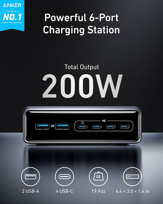 Anker_Prime_Charging_Station,_200W_6-Port_GaN_Desktop_Charger