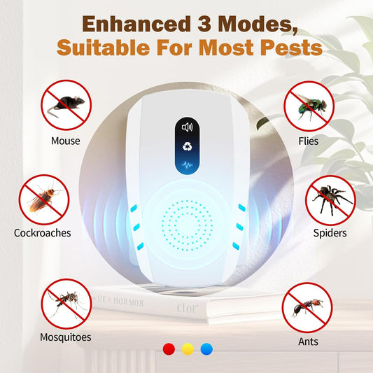 2026_Upgraded_Ultrasonic_Indoor_Pest_Repeller,_3-Mode_Mouse_Traps,_6_Pack