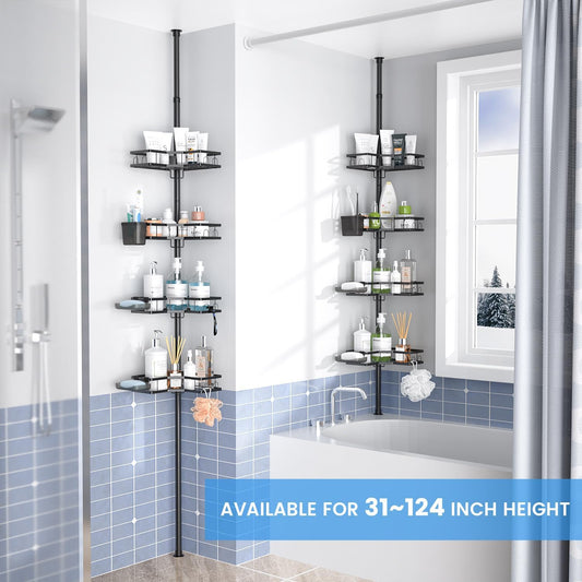 Adjustable_Shower_Caddy_Tension_Pole:_Rustproof_Corner_Bathroom_Shelves