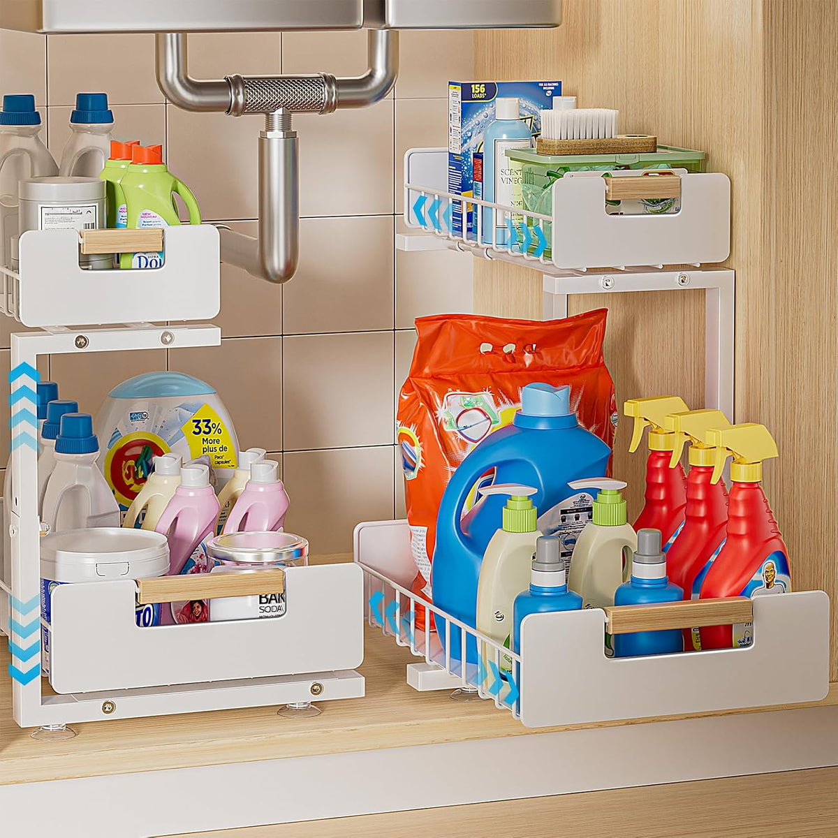 Delamu_Under_Sink_Organizer_Kitchen,_2-Tier_Pull-Out_Cabinet_Shelf,_2-Pack