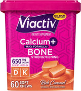 Viactiv Calcium & Vitamin D Supplement Soft, Milk Chocolate