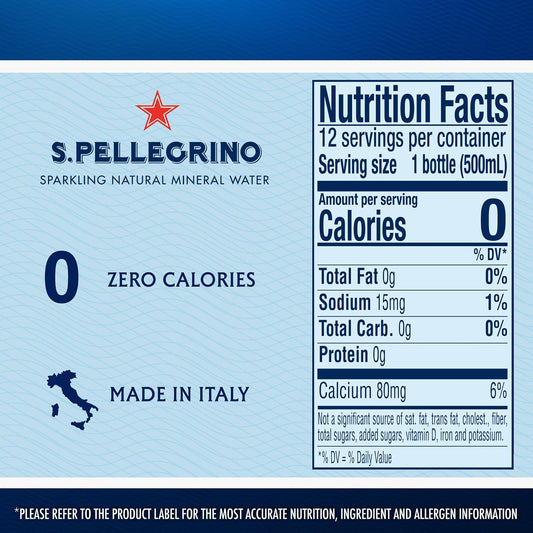 S.Pellegrino_Sparkling_Natural_Mineral_Water,_Plastic_Bottles,_16.9_Fl_Oz_(Pack_of_12)