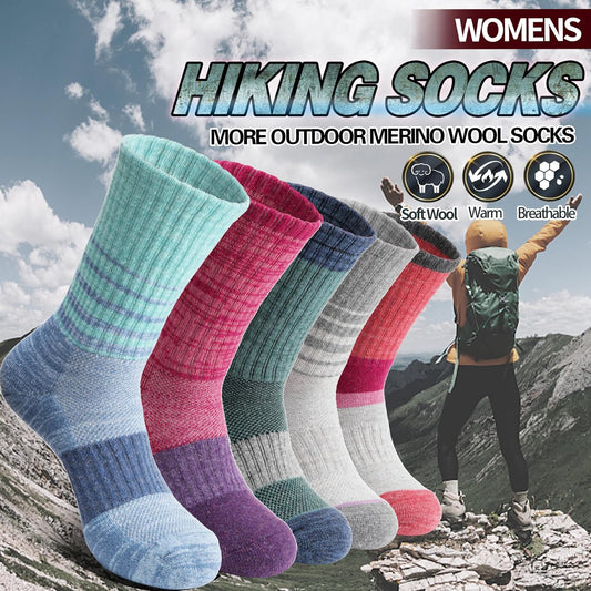 Anlisim_Merino_Wool_Hiking_Running_Socks_for_Women,_Boot_Work_Crew_Socks