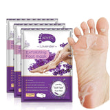 ALIVER Foot Peel Mask 3 Pack – Spa Gift Set for Women and Men, Exfoliating Foot Treatment for Birthday and Holiday Giving
