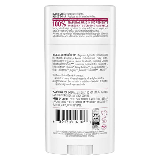 certified 100% natural origin ingredients and 100% natural origin fragrance