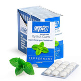 Epic Xylitol Spearmint Gum – Vegan Dry Mouth Relief for Mindfulness Routine and Self-Care Ritual
