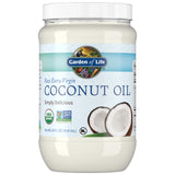 Garden of Life Raw Extra Virgin Coconut Oil – Nightly Wind-Down Moisturizer for Bath and Bedroom