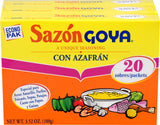 Goya Sazón With Azafran – Fast Flavor for Meal Prep and Sunday Family Dinners