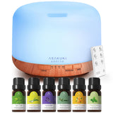 ASAKUKI Essential Oil Diffuser – Cool-Touch, No-Heating-Element Diffuser Safe Around Curious Toddlers