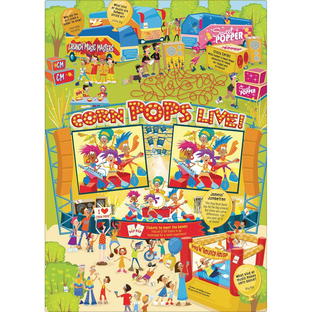Kellogg's Corn Pops Cereal – Car Cup Holder Snack for Busy Commutes and Errands, 22.6 oz