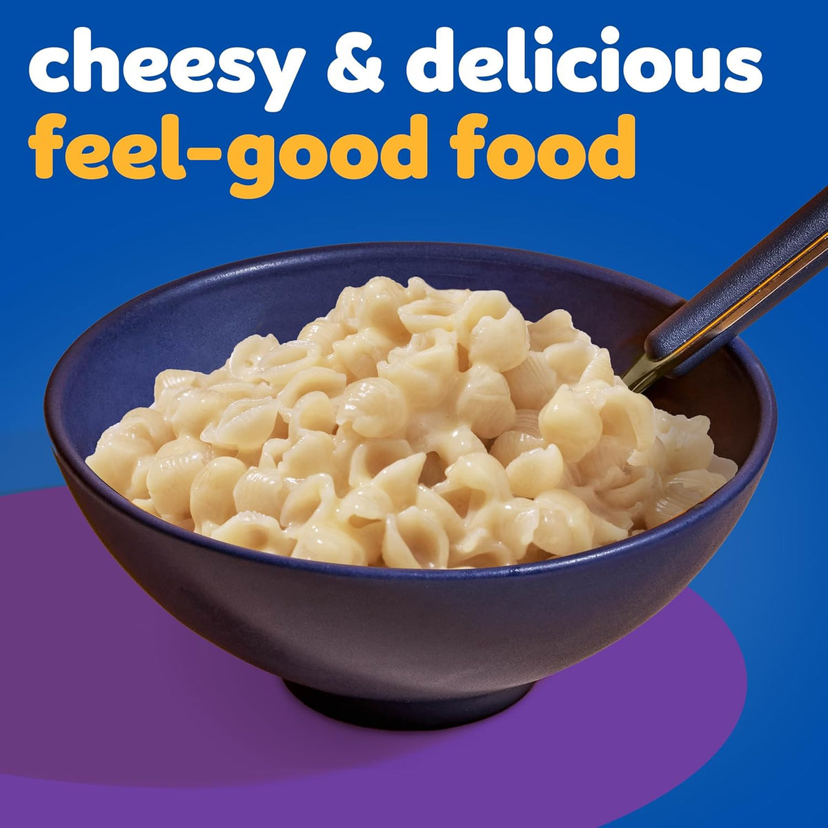 Kraft White Cheddar Shell Macaroni – Guilt-Free Comfort Food for Office Lunch, 7.3 oz Box