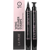 LA PURE Easy Wing Eyeliner Stamp – Less-Is-More Liquid Liner for Neutral Vanity Aesthetics
