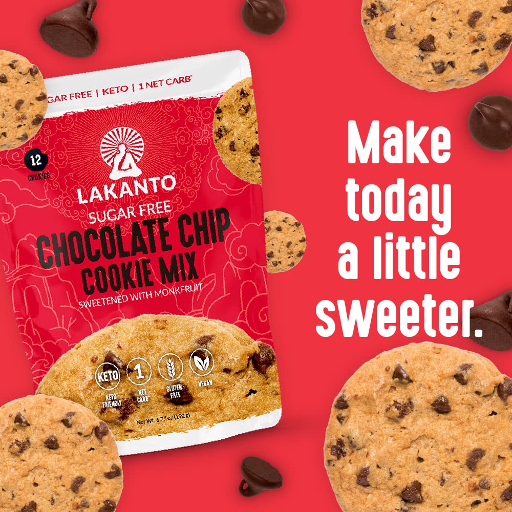 Lakanto Almond Flour Cookie Mix – Kid Approved Sugar Free Baking Project in 20 Minutes
