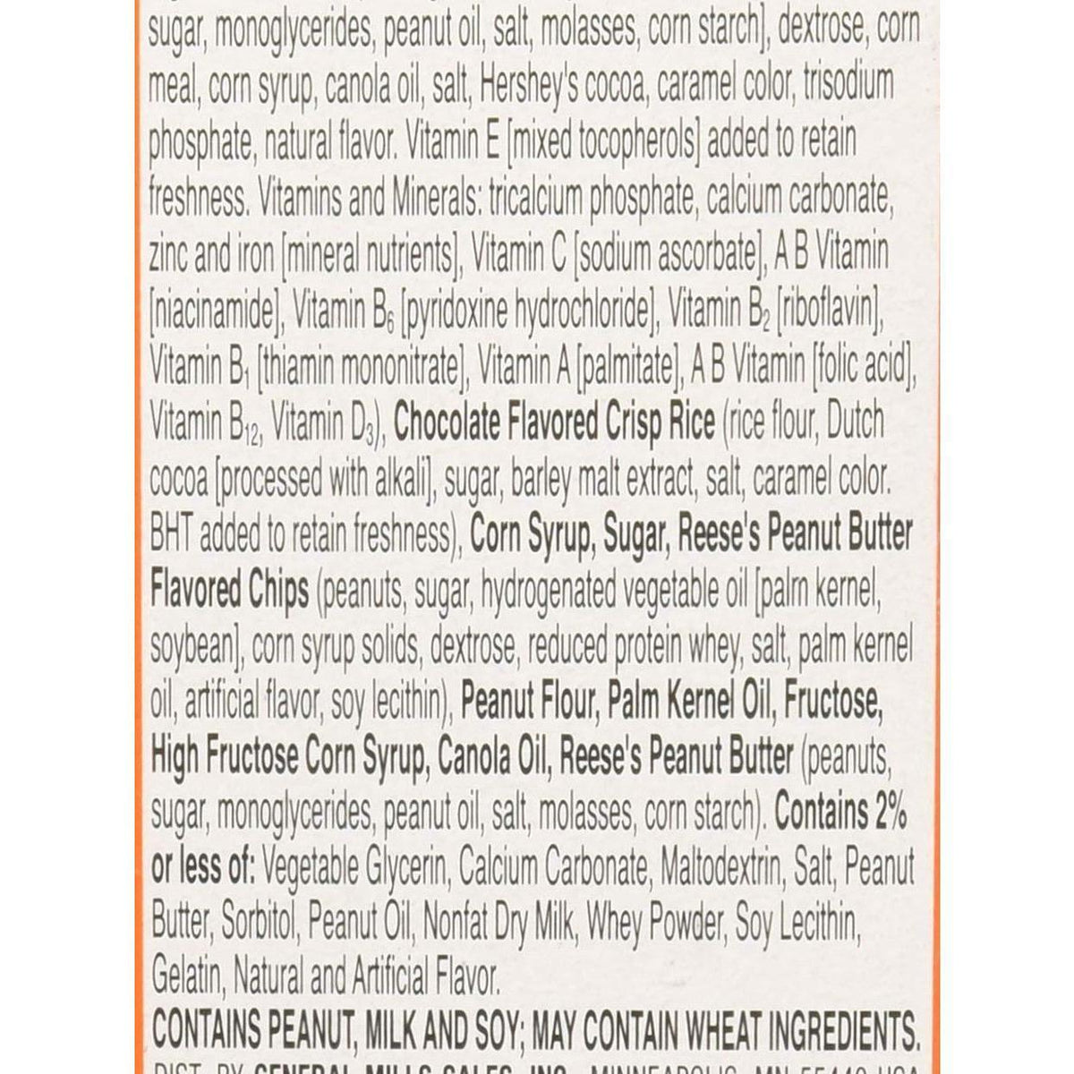 Reese's Puffs Peanut Butter Cereal Bars – Kid-Friendly Lunchbox Treat with Calcium, 8 Count
