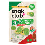 Snak Club Tajin Apple Rings Gummy Candy – Hiking Pack Snack with Chili-Lime Apple Gummies, Gluten-Free and Vegan, 11 oz Resealable Bag