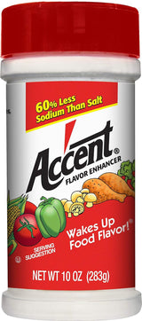 Ac'cent All Natural Flavor Enhancer for Intentional Home Cooks, Simple All Natural Seasoning for Clutter Free Kitchens