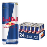 Red Bull Energy Drink – Pre-Workout Fuel for Outdoor Cycling Routes and Running Trails, 12 Fl Oz 24-Pack