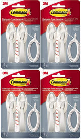 3M Command Cord Bundlers – TV and Gaming Console Cord Organizer for Media Areas