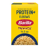 Barilla Protein+ Elbows Pasta – Kid-Friendly Elbow Macaroni with Sneak-In Plant Protein, 4-Pack