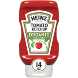 Heinz Organic Ketchup for Picnics and Tailgates, Travel-Friendly Organic Bottle for Outdoor Meals