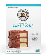 King Arthur Employee-Owned Cake Flour – Connoisseur-Grade Unbleached Flour for Patisserie Cakes, 2 lb
