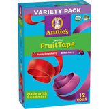 Annie's Organic Fruit Tape – Compact Pantry Friendly Box for Intentional Lunchbox Prep