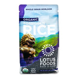 Lotus Foods Organic Forbidden Rice – Easy Rice Cooker Whole Grain for Busy Family Dinners and Colorful Kid Plates