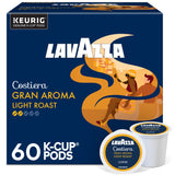 Lavazza Costiera Gran Aroma Single-Serve Pods for a Slower Start to the Day, Floral Citrus Light Roast Keurig Coffee