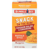 Bumble Bee Snack on the Run Chicken Salad Kit – Non-Perishable Protein for RV Storage and Campside Lunches, Multi-Pack Available