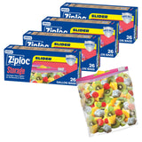 Ziploc Power Shield Gallon Slider Bags – Tear-Resistant Storage for Packing Lunches That Survive Transport