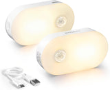 Lyridz Stick On Night Light 2 Pack, Affordable Valentine's Day Gift for Couples Setting Up Their First Shared Home