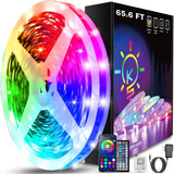 Keepsmile Party Decor LED Strip Lights – RGB Music Sync Ambient Lighting for Home Gatherings and Game Night