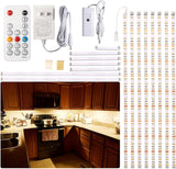 WOBANE 12V LED Under Cabinet Light – Cool-Touch, Flameless Lighting Safe for Kids and Pets