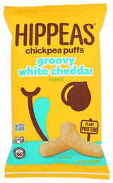 Hippeas Chickpea Puffs – Wholesome Vegan Snack for Curated Snack Stashes, Vegan White Cheddar