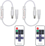 Aubric Mini RF LED Dimmer Set – Birthday Gift for Her, Easy Upgrade for Bedroom and Vanity Lighting
