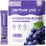 Venture Pal Sugar Free Hydration Mix – Travel-Friendly Electrolyte Sticks for Hiking and Open-Air Adventures