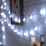 Minetom Globe String Lights – Worry-Free Indoor Lighting for Pet-Friendly Homes, Shatterproof Plastic Globes Cool-Touch 6-Hour Timer Plug-in Fairy Lights