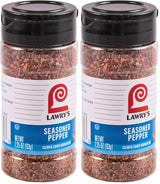 Lawry's Seasoned Pepper 2.25 oz – Valentine's Day Kitchen Gift for Couples Who Cook Together