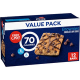 Fiber One 70 Calorie Brownies – Portion-Controlled Lunchbox Treat for Kids' School Meals, 70 Cal